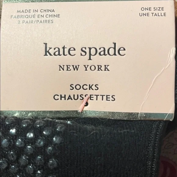 NWT Kate Spade barre socks - Picture 3 of 4
